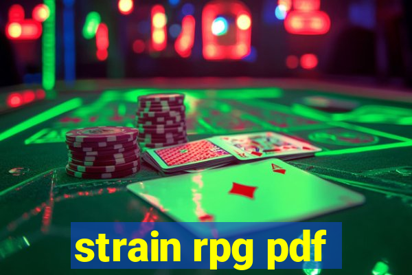 strain rpg pdf